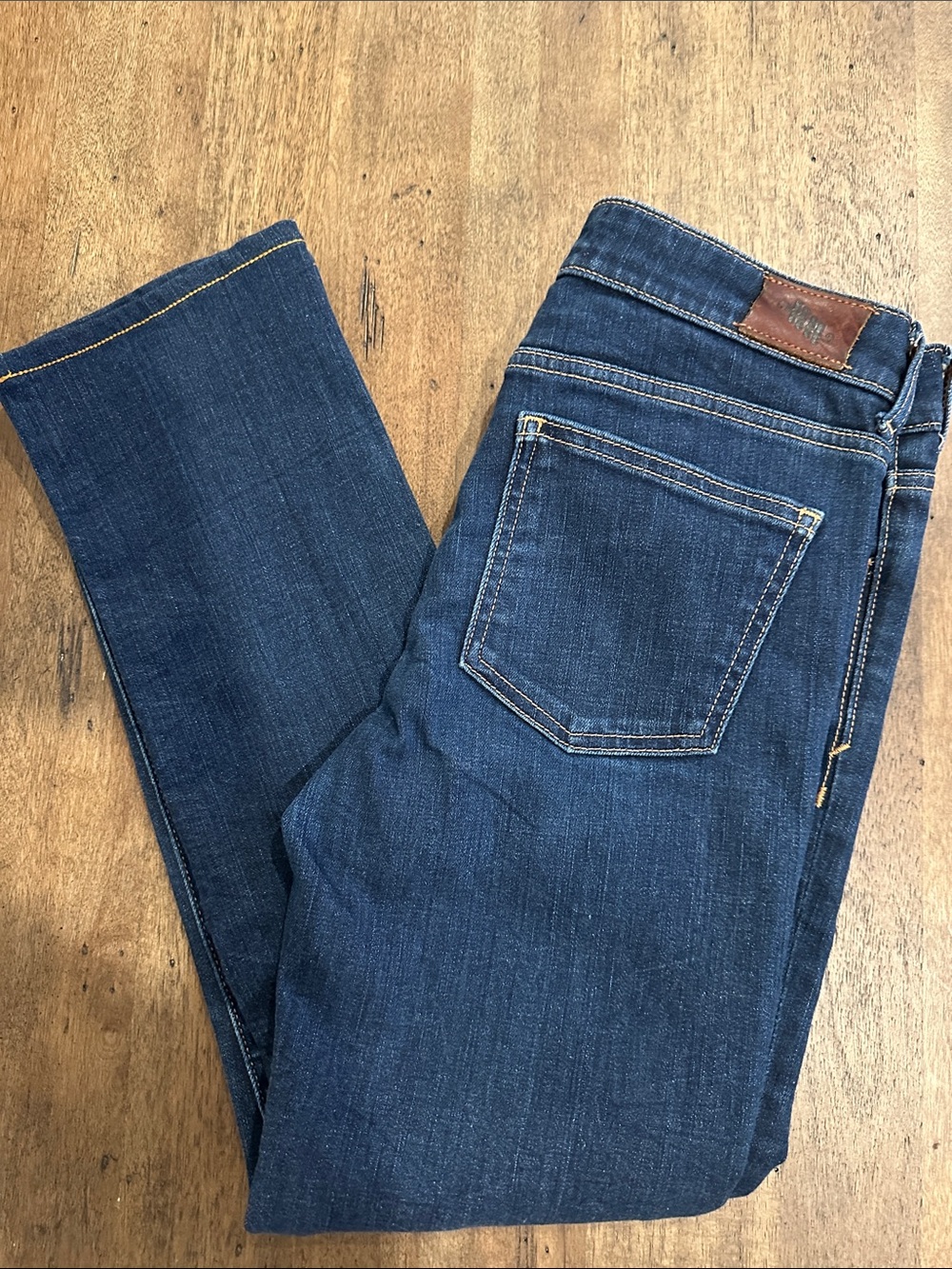 HOLDING HORSES Women’s Dark Blue Straight-Leg Jeans Size 27